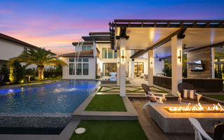We Created A Luxurious Backyard Resort For This Home In Parkland Bay