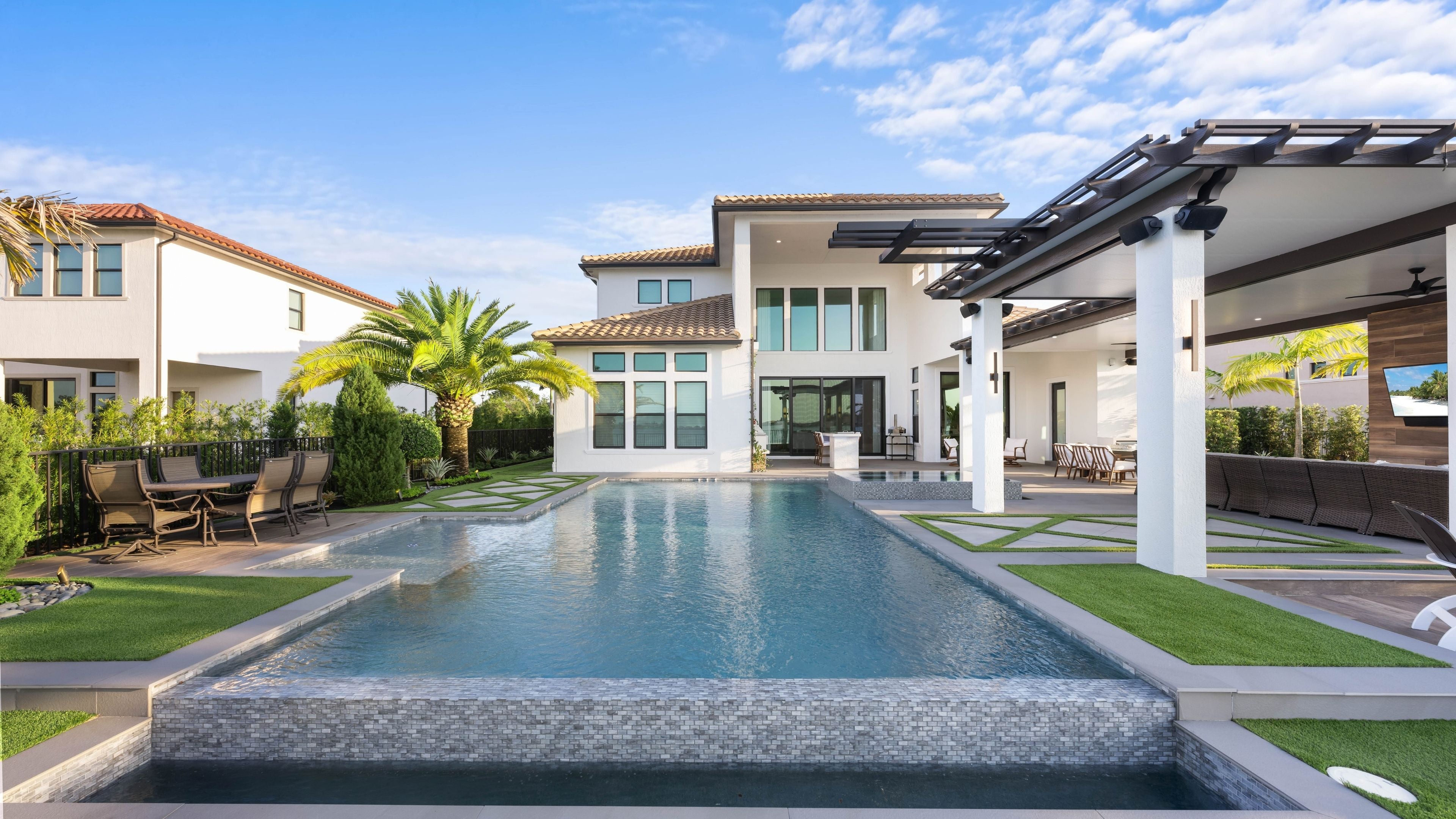 Top 5 Luxury Pool And Spa Features For South Florida's High-End Proper ... - Luxury High Rise With Private Reflection Pond