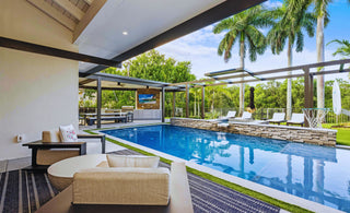 Escape To Backyard Bliss With Our Latest Backyard Renovation In Boca Raton