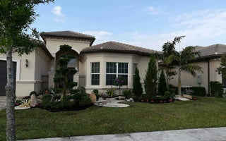 Front Yard Landscaping Installation In Boynton Beach