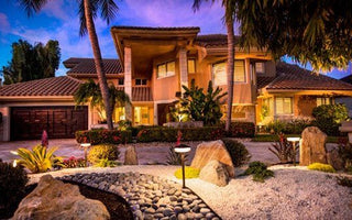Front Yard Rock Landscaping Design (Lauderdale By The Sea)