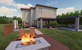 Backyard Zen Landscape Design In The New Parkland Bay Community