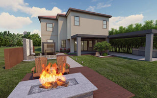 Backyard Zen Landscape Design In The New Parkland Bay Community