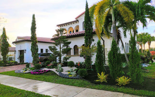 Amazing Front Yard Landscape Design Done In Parkland (Parkland Golf & Country Club)