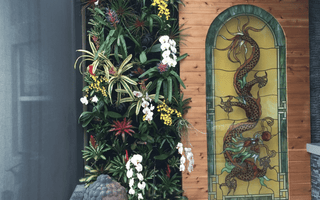 Japanese Themed Backyard Installation In Boynton Beach