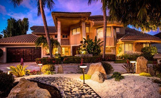 Front Yard Rock Landscaping Design (Lauderdale By The Sea)