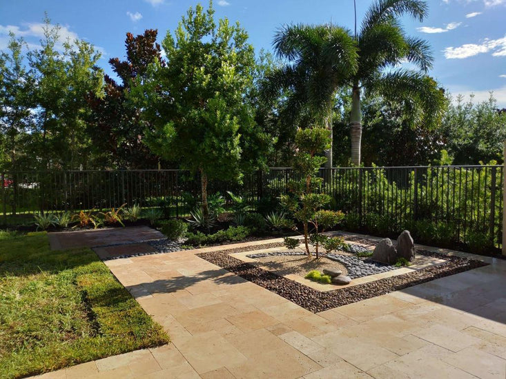 Zen Backyard Landscaping In Boynton Beach Dreamscapes By Zury